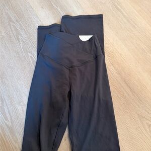 Dark Grey Aerie High Waisted V Leggings